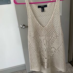 Knit tank top